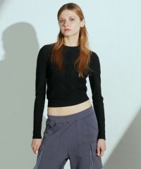 セール】ハーフジップロゴプルオーバー（Tシャツ/カットソー