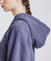 【着用1回】ダブスタ♡エッセンシャル　クロップドジップパーカー　即完売品グレー ESSENTIAL / クロップドジップパーカー(SALE) ESSENTIAL Night