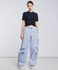 専用！新品 DOUBLE STANDARD ギャザープルオーバー 24AW 新品 DOUBLE STANDARD ダブスタ ギャザープルオーバー 24AW