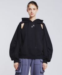 ESSENTIAL / カットアウトフーディー ESSENTIAL Night STORE