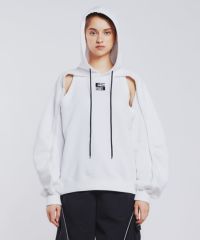 本物の ESSENTIAL / STORE Night ESSENTIAL カットアウトフーディー トップス