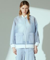 洋服通販 - 新作アイテムを ESSENTIAL / シアーダンボールブルゾン ESSENTIAL Night STORE ジャケット・アウター