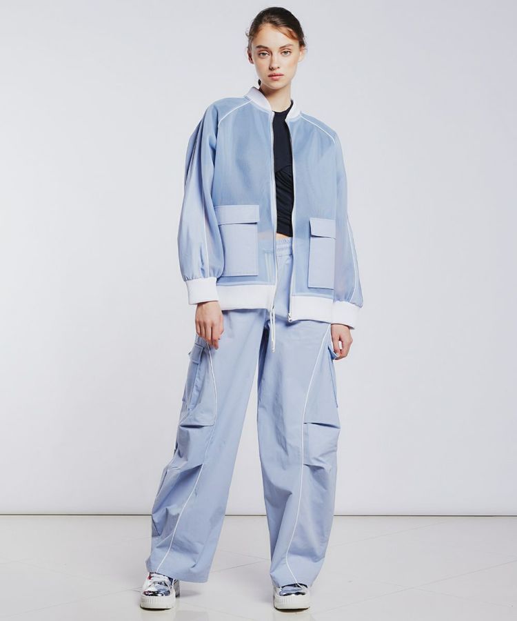 大特価!! ESSENTIAL / シアーダンボールブルゾン ESSENTIAL Night STORE ジャケット・アウター