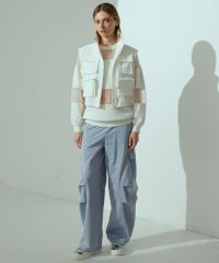 24ss ダブルスタンダードクロージング タイプライターフィッシャーマンベスト ESSENTIAL / タイプライターフィッシャーマンベスト(SALE