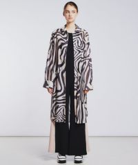 ESSENTIAL / ゼブラプリントロングシャツ ESSENTIAL Night STORE
