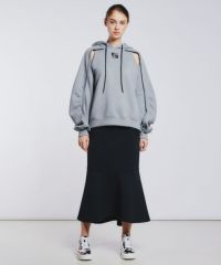 DECEMBERMAY ディセンバーメイ　総柄　スカート ダンボールニット　S ダンボールニットフレアスカート】｜【feerique(フィーリック