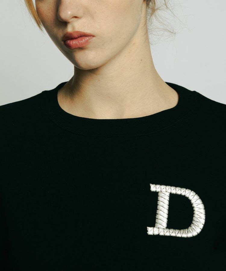 DSC / Dロゴ刺繍ロングスリーブTシャツ TOPS Night STORE DSC / Dロゴ刺繍ロングスリーブTシャツ TOPS Night STORE
