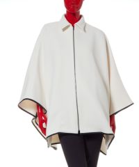 AKKO×Sov. /フロントジップステンカラーポンチョ（WEB限定）(SALE