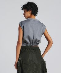 送料込★★Slm Essential ノースリーブTシャツ ESSENTIAL / ツイストノースリーブトップス(SALE) ESSENTIAL
