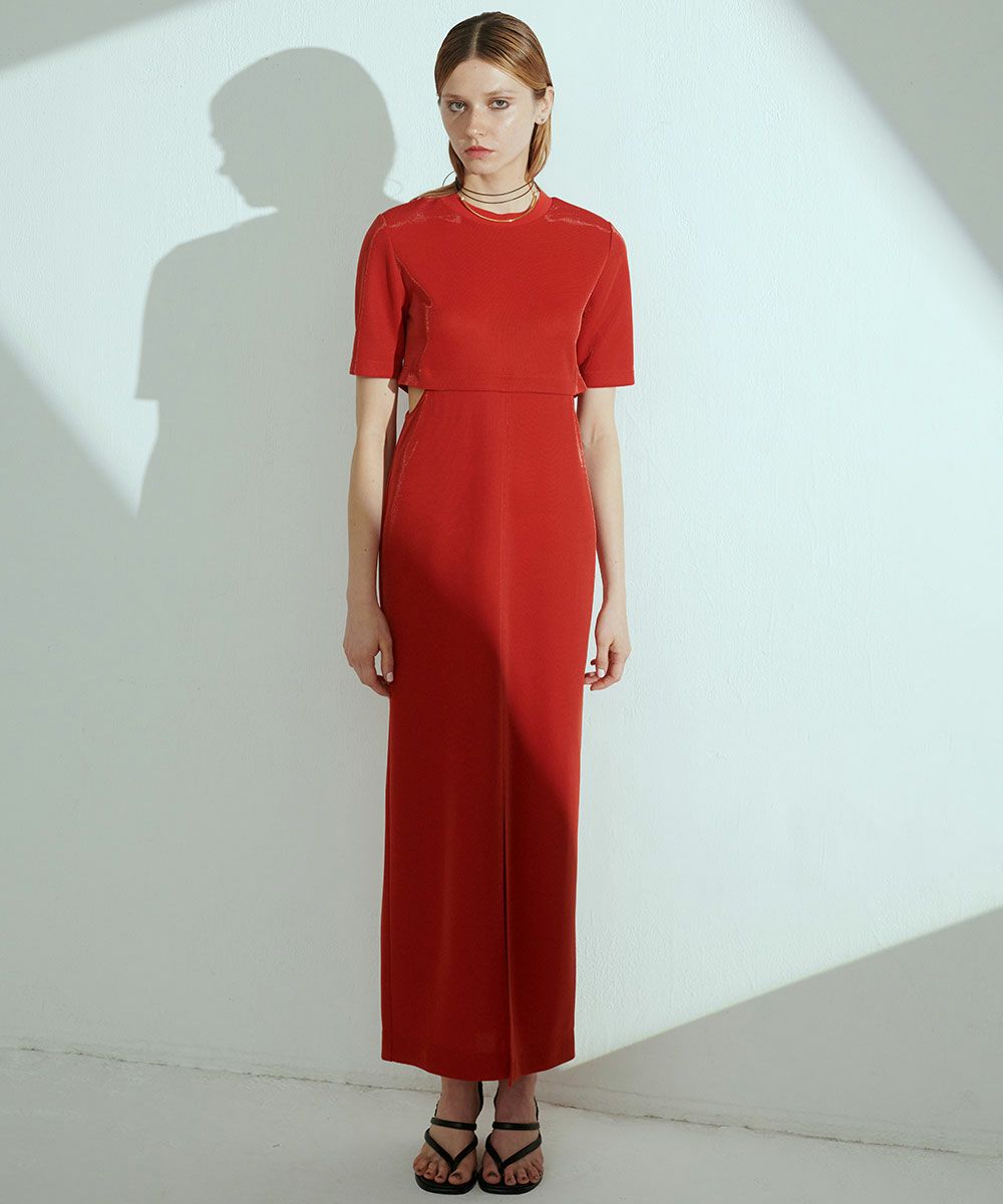 ESSENTIAL / カットアウトワンピース ESSENTIAL Night STORE | ダブル  