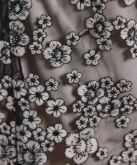 チュール×フラワー刺繍ブラウス | outlet | axes femme online shop