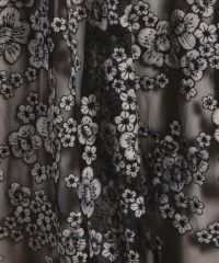 【着用1回】ダブルスタンダードクロージング♡sov. 花柄チュールニットトップス Sov. / フラワー刺繍チュールスカート(SALE) BOTTOMS Night