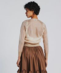 DSC / シアーグロッシーカーディガン (SALE) TOPS Night STORE