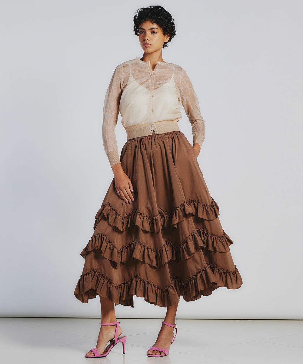 DSC / シアーグロッシーカーディガン (SALE) ニット Night STORE