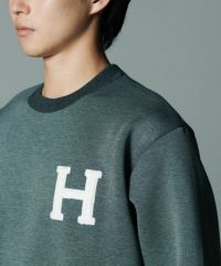 D/him H刺繍ダンボールニットロンT TOPS Night STORE | ダブル