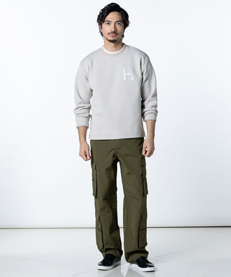 D/him H刺繍スキューバニットロンT TOPS Night STORE | ダブル