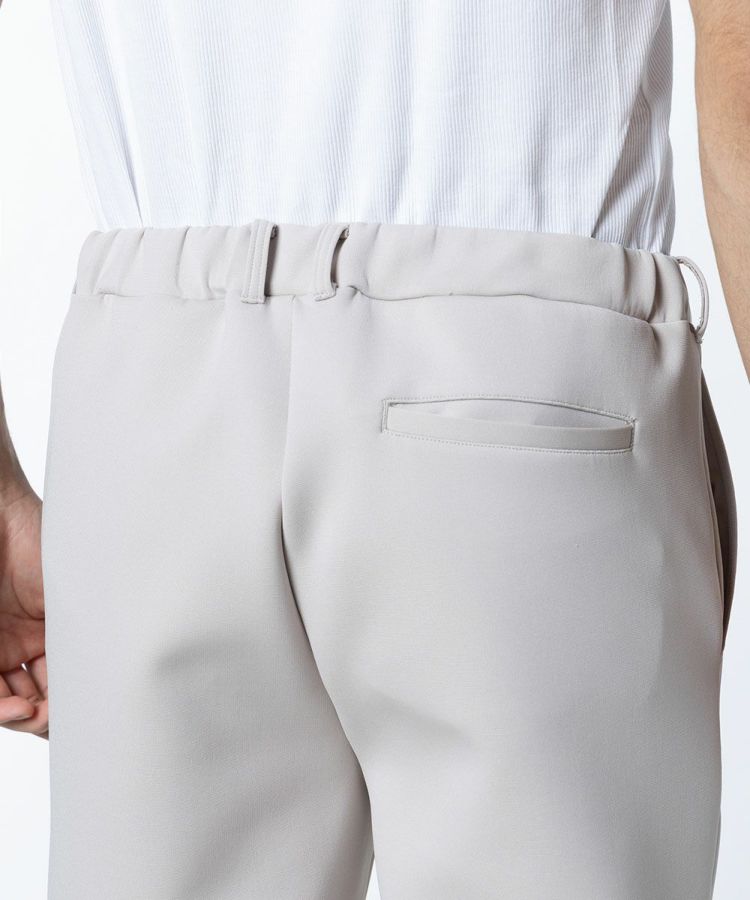 ダブルスタンダード him ニット ベージュ D/him スキューバニットパンツ BOTTOMS Night STORE | ダブル