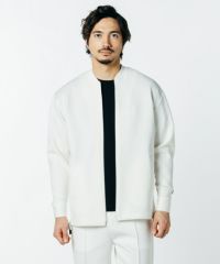 D/him H刺繍スキューバニットブルゾン OUTERS Night STORE | ダブル