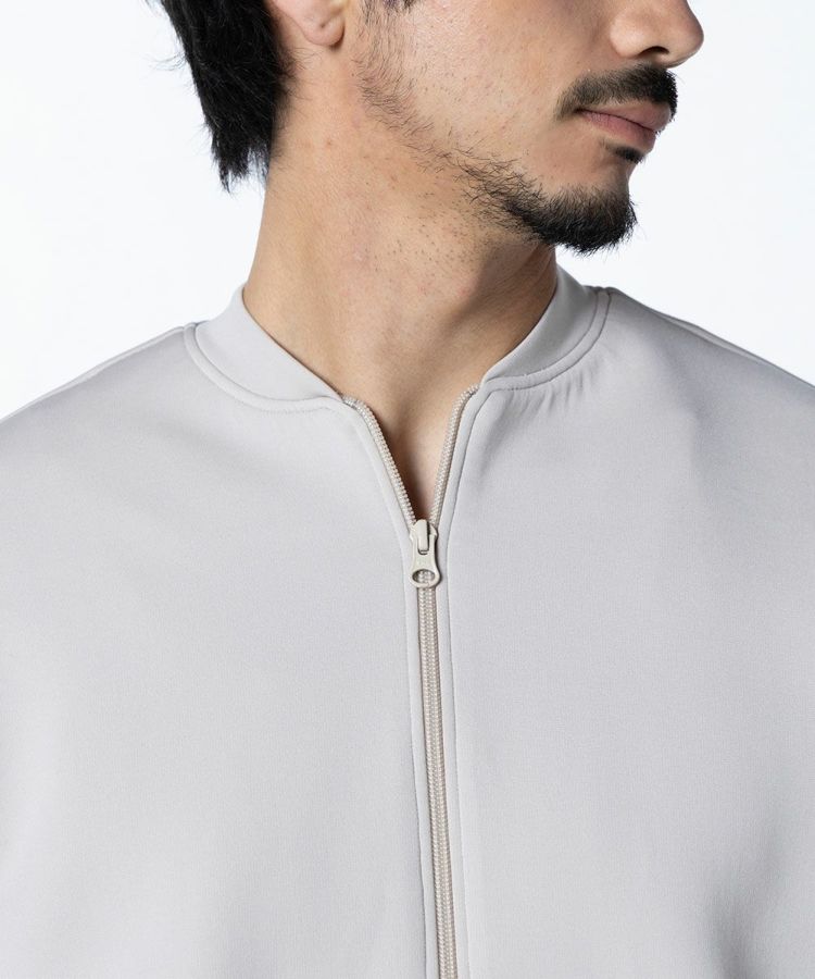 D/him H刺繍スキューバニットブルゾン OUTERS Night STORE | ダブル