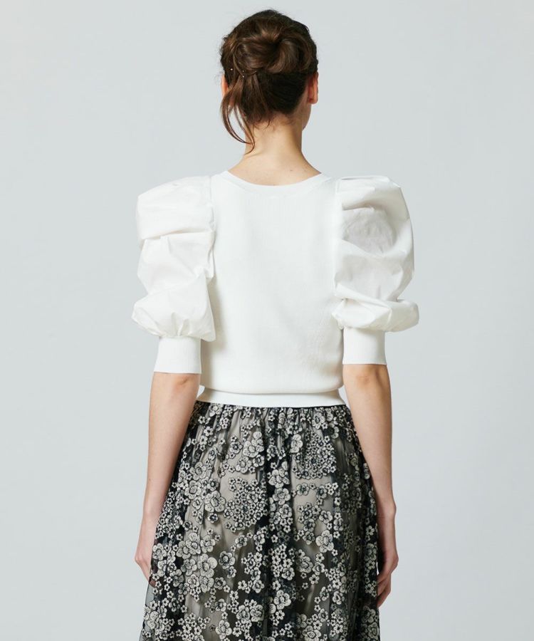 Sov. / バルーンスリーブニットトップス TOPS Night STORE