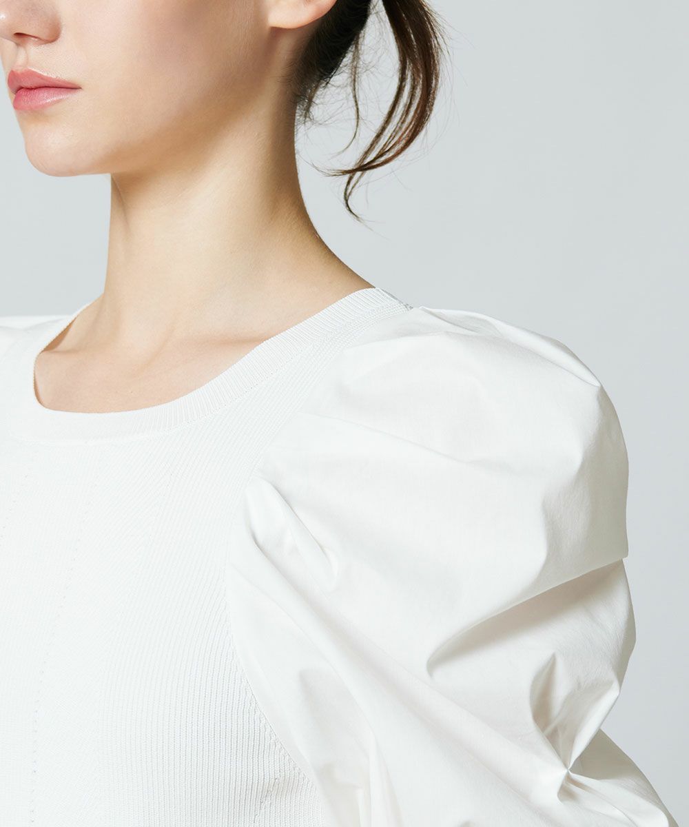 Sov. / バルーンスリーブニットトップス TOPS Night STORE | ダブル 