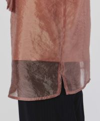Sov. / ノースリーブボウタイシアーブラウス(WEB限定)(SALE