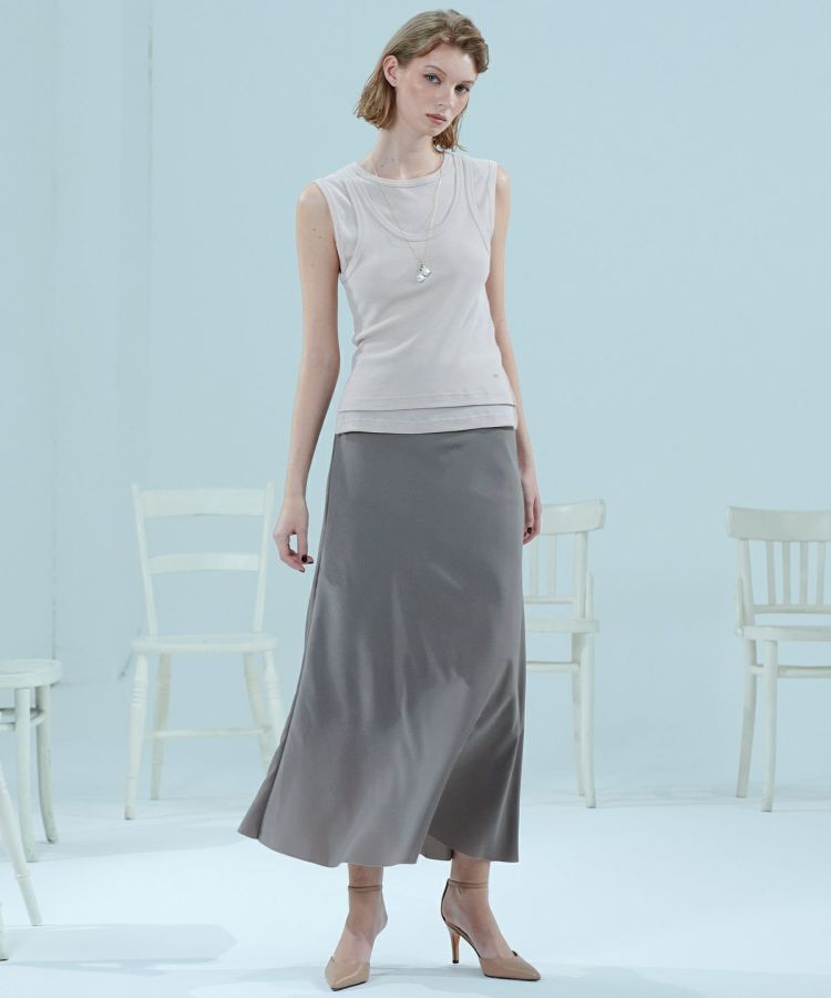 Sov. / レイヤード風タンクトップ(SALE) TOPS Night STORE