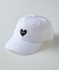 極美品 ベースボールキャップ 黒 ロゴ刺繍 ロゴ刺繍 ベースボールキャップ | 帽子