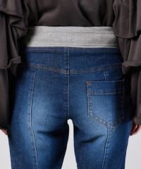 DSC / インディゴニットデニム BOTTOMS Night STORE | ダブル