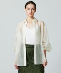DSC / ボウタイシアーシャツ(WEB限定) TOPS Night STORE