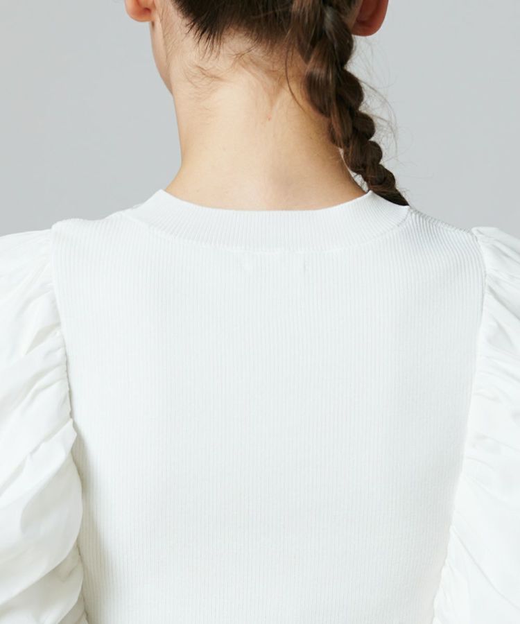 Sov. / ボリュームスリーブニットトップス(SALE) TOPS Night