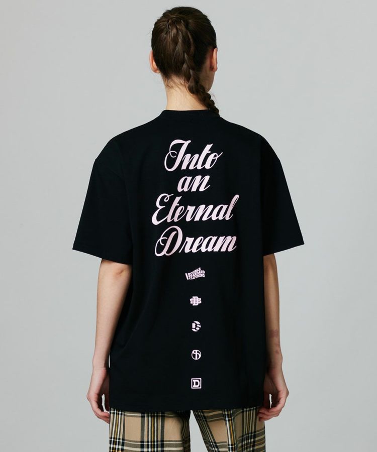 DSC / レース刺繍ピンクベアTシャツ TOPS Night STORE | ダブル