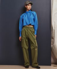 DSC / ギャザーショートブラウス(SALE) TOPS Night STORE