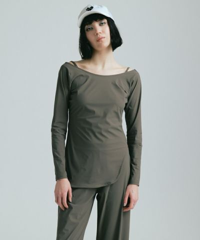 ESSENTIAL / サイドラインスリットスカート ESSENTIAL Night ESSENTIAL / サイドラインスリットスカート ESSENTIAL Night
