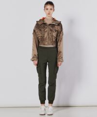 ESSENTIAL / ミリタリーナイロンツイルショートブルゾン ESSENTIAL