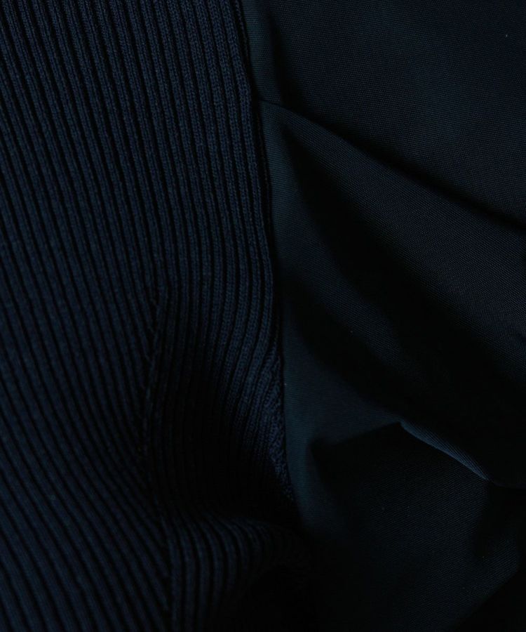sov. ボリュームスリーブドッキングニット 36サイズ ネイビー Sov. / ボリュームスリーブドッキングニット(SALE) TOPS Night