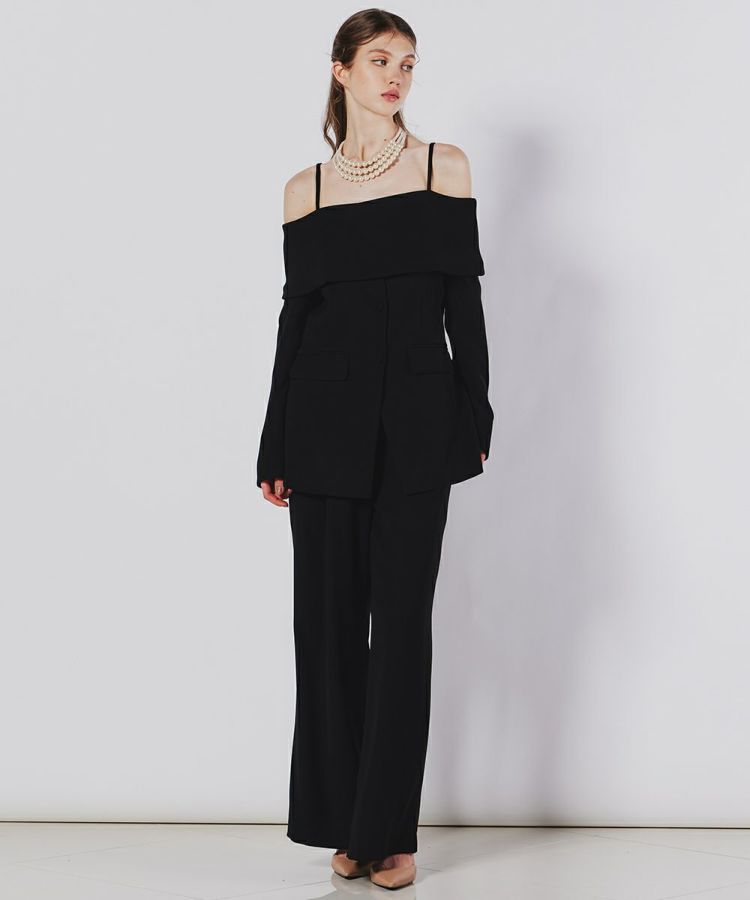 Sov. / オフショルダージャケット(SALE) ブルゾン・ジャケット Night