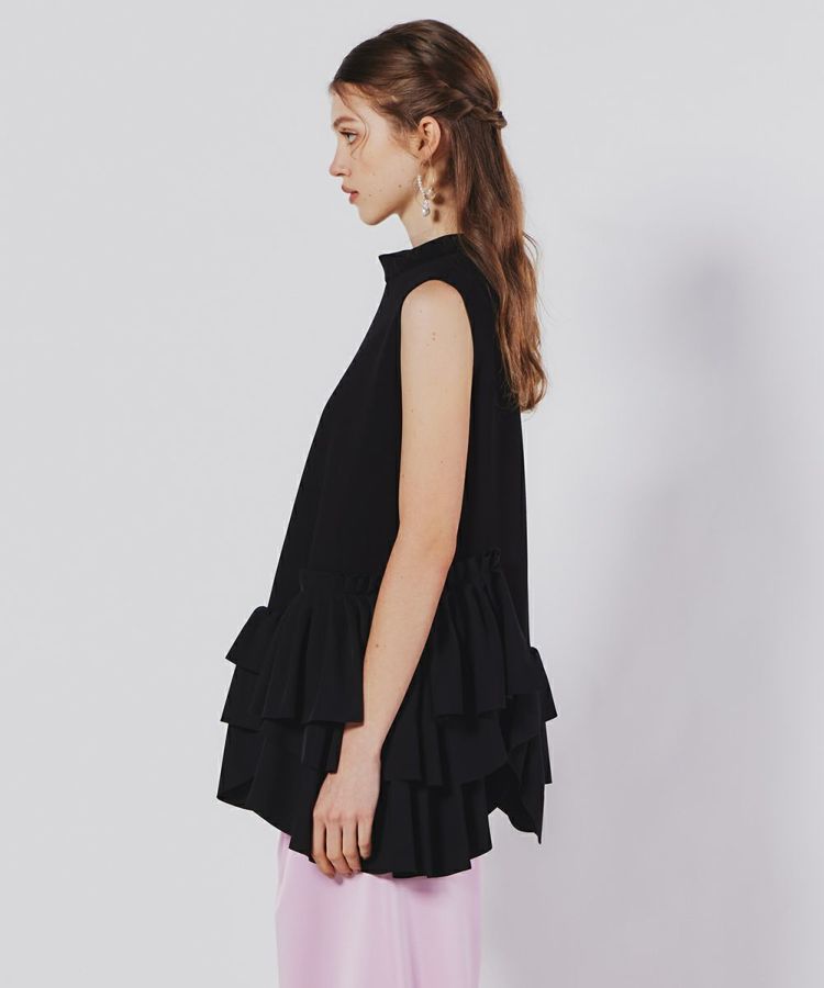 Sov. / ツイルドッキングフリルトップス TOPS Night STORE