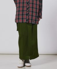 ダブスタ　エッセンシャル 黒 ベルベット ロングスカート サイドストライプ 000000013387-27-s.jpg?t=