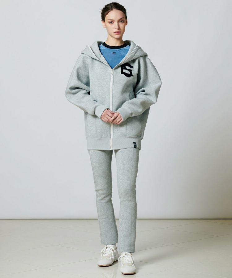 ESSENTIAL / クロップドジップパーカー ESSENTIAL Night STORE