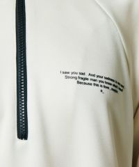 ESSENTIAL / ハーフジップサイドラインワンピース ESSENTIAL
