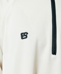 【未使用タグ付き】ESSENTIAL ワンピース　ジャージ　サイドライン ESSENTIAL / ハーフジップサイドラインワンピース ESSENTIAL