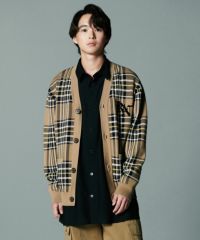 D/him SNOWYジャガードカーデ(SALE) TOPS Night STORE | ダブル