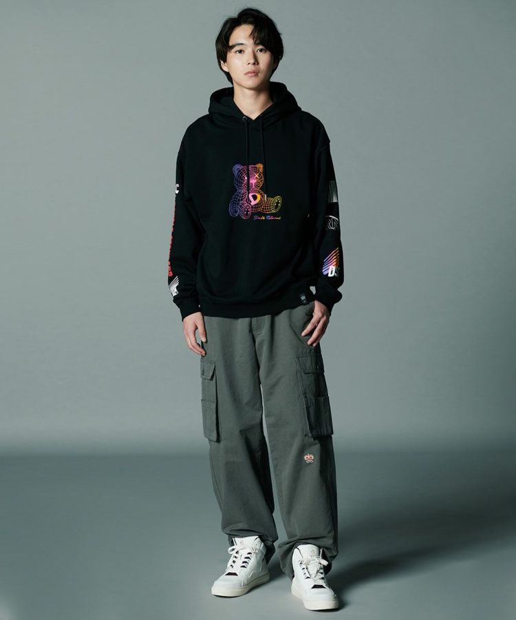 【美品】ダブルスタンダードクロージング　ラジカセベア　パーカー　トレーナー D/him NEOベアロゴパーカー(SALE) TOPS Night STORE | ダブル