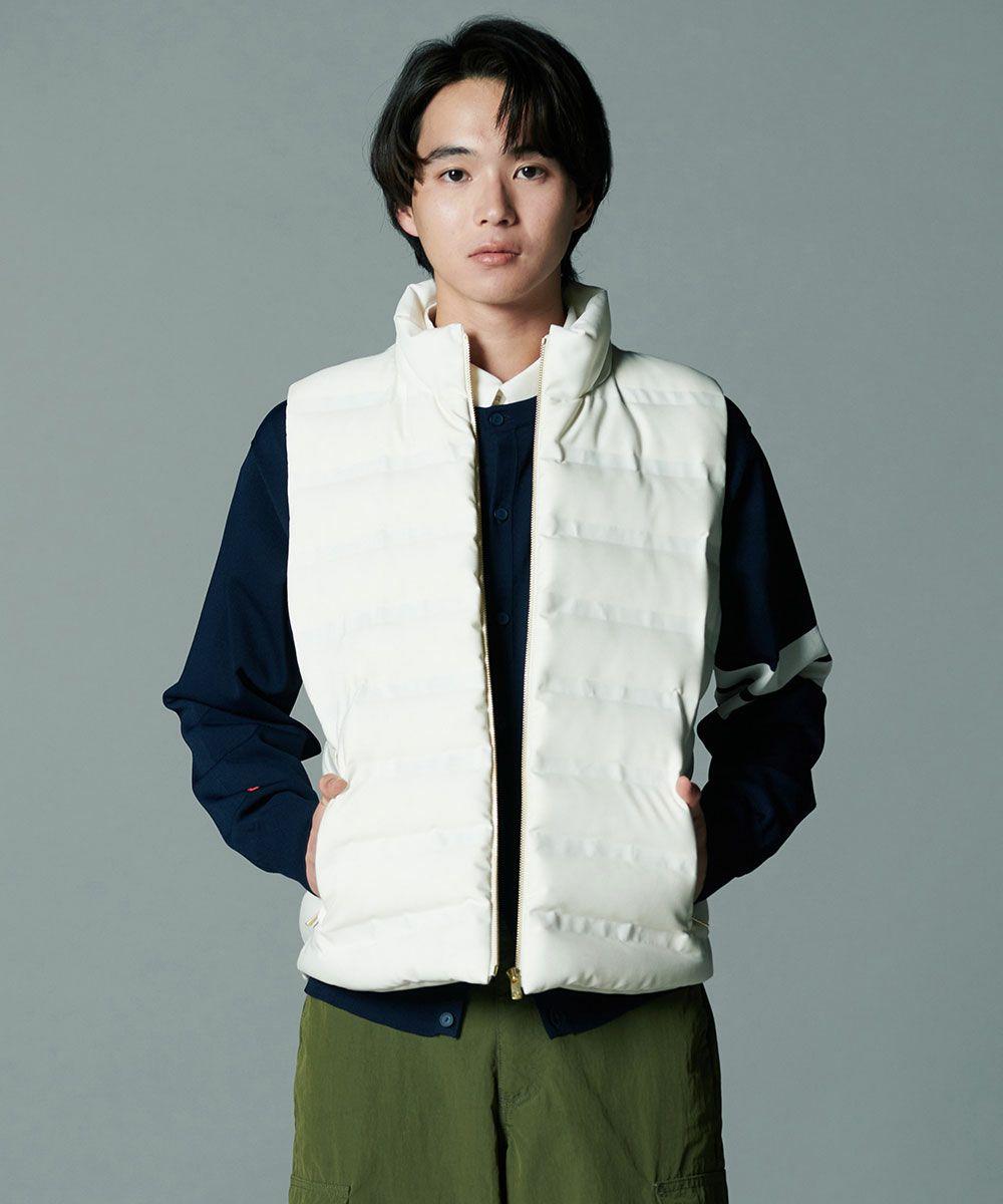 D/him シームレスウールダウンベスト(SALE) OUTERS Night STORE 