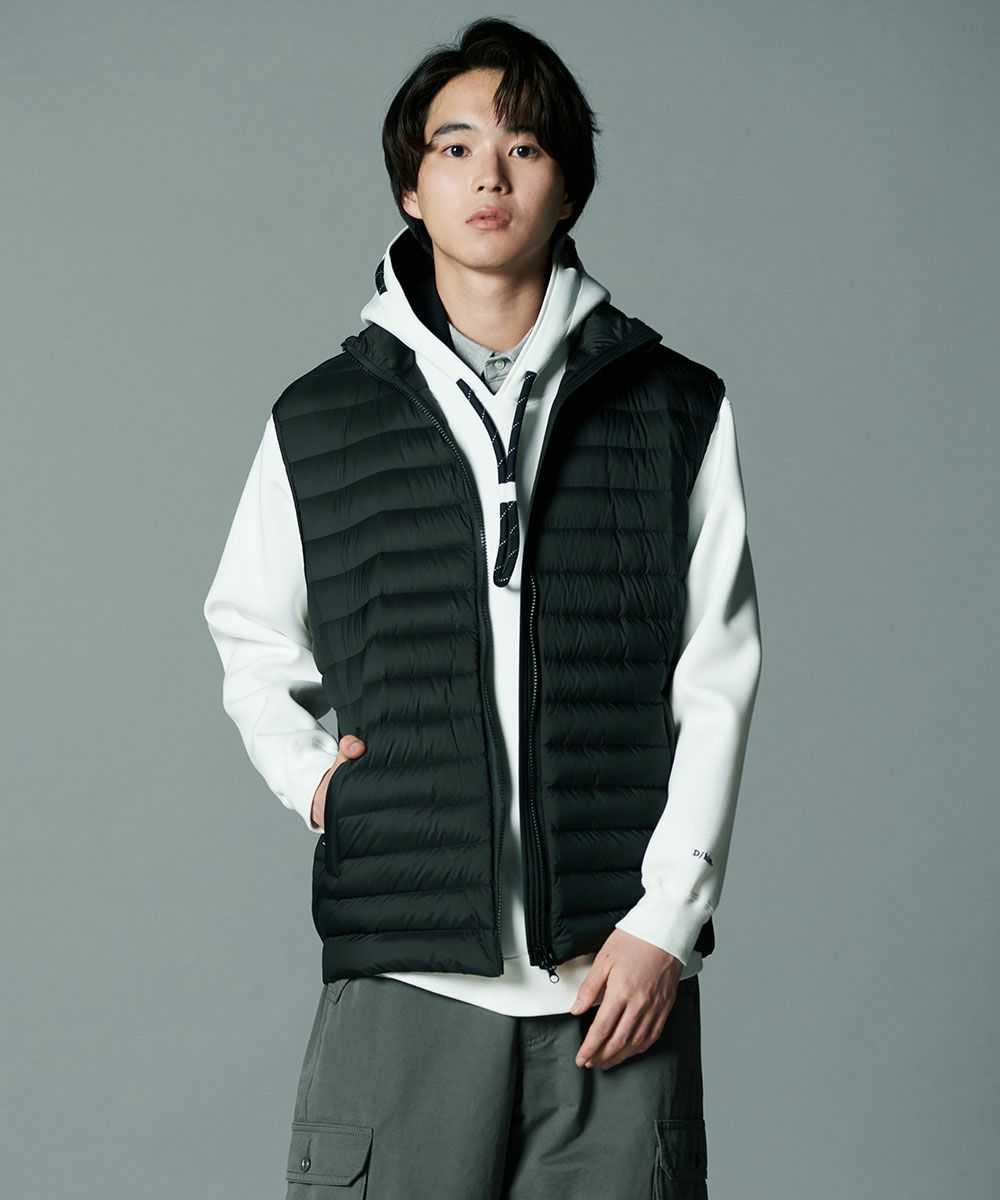 D/him タフタ+ダンボールニットダウンベスト OUTERS Night STORE  