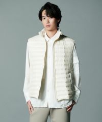 D/him タフタ+ダンボールニットダウンベスト OUTERS Night STORE