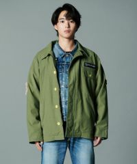 D/him バックロゴミリタリージャケット JACKETS Night STORE | ダブルスタンダードクロージング公式通販