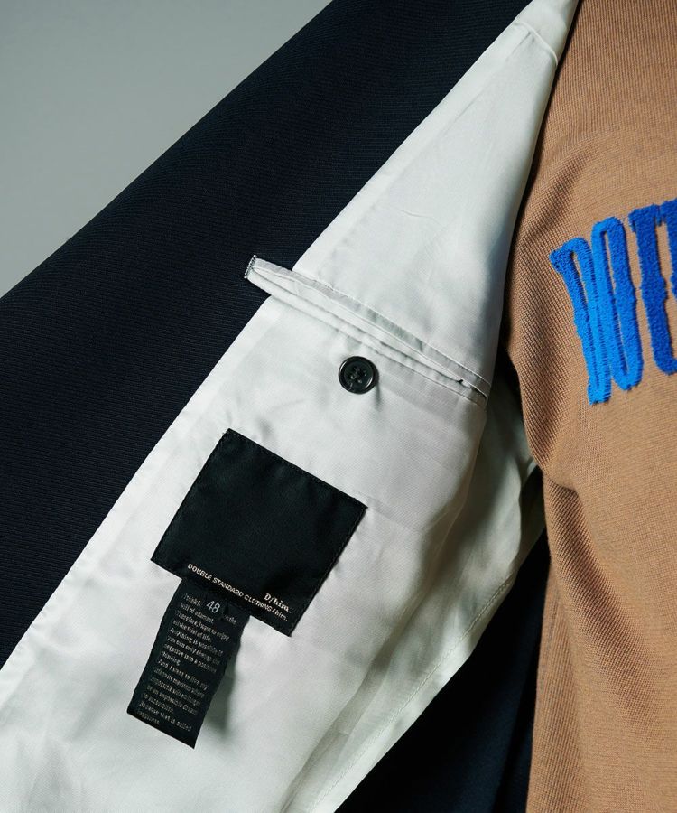 2025春の新作 D/him ストレッチダブルジャケット JACKETS Night STORE ジャケット・アウター