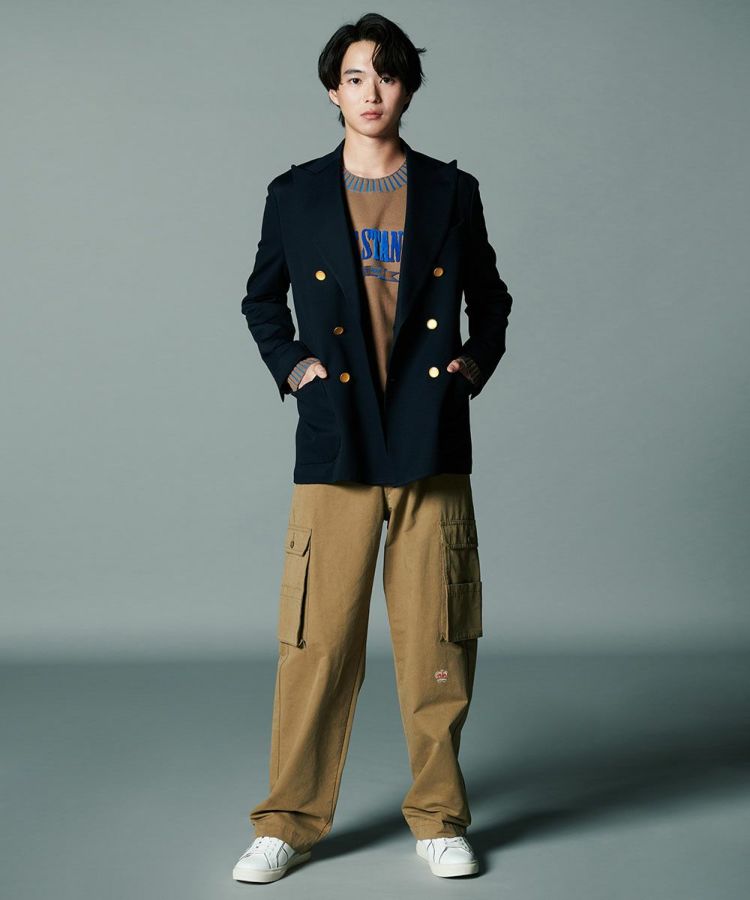 D/him ストレッチダブルジャケット JACKETS Night STORE